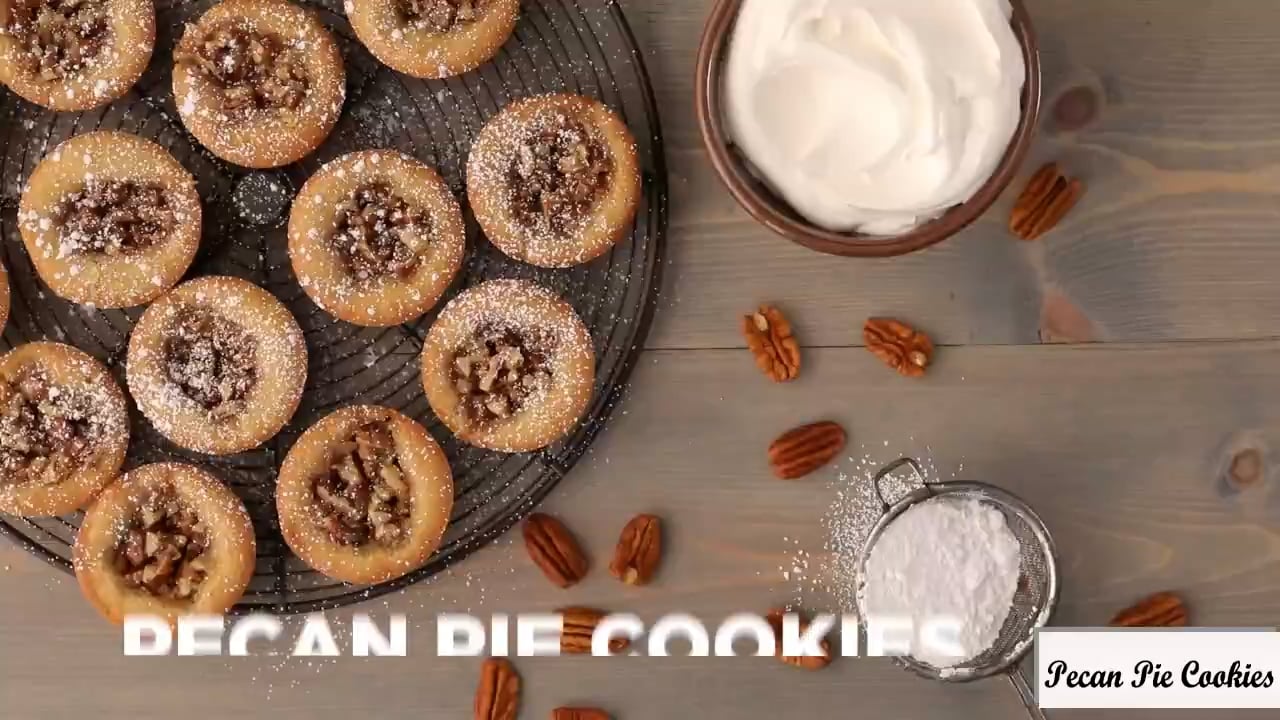 pecan pie cookies